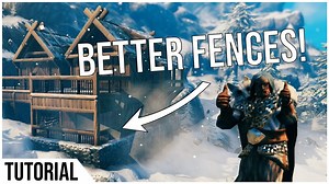 Build BETTER fences in Valheim! Valheim Build