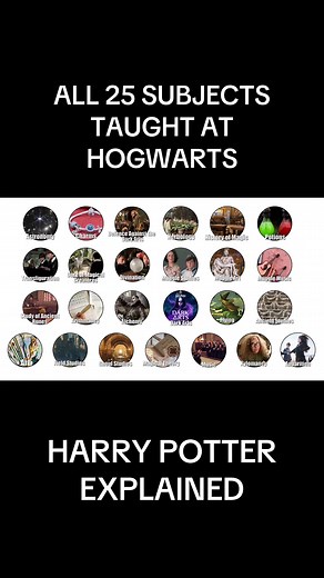 All 25 Subjects Taught at Hogwarts Explained