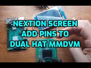Dual Hat - Nextion Screen - Raspberry Pi3b - Add pins to board