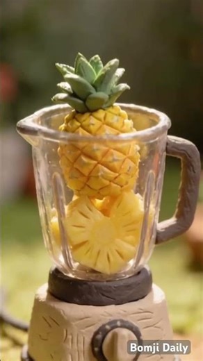 Pineapple Coconut Drink ASMR Refreshing Summer Relaxing Sounds🍍🥥 #shorts #viral