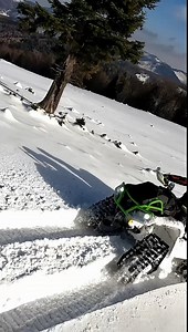 Unstoppable Adventure: Conquering Deep Snowy Trails 🌨️🌲 | Atv Adventure Vlog