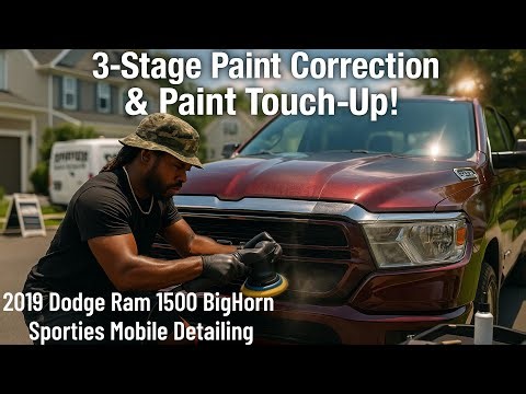 “3-Stage Paint Correction & Touch-Up | 2019 Dodge Ram 1500 BigHorn Gloss Reset”