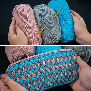 Easy to crochet in a zigzag pattern! | Miarti - Crochet and Knitting