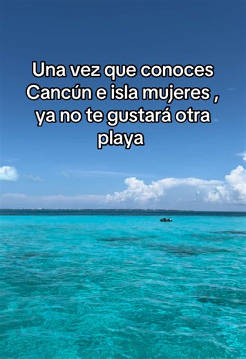 Por qué nadie te advierte esto antes de viajar a Cancún e Isla Mujeres El único problema de conocer el mar de Cancún e Isla Mujeres es que ninguna otra playa te vuelve a gustar igual. Agua cristalina, arena blanca que no quema y tonos de azul que ni la cámara termina de captar. Quien viene una vez, ya no puede bajar la vara. ¿Estás de acuerdo o crees que está sobrevalorado? Comenta tu playa favorita sin miedo al debate 🌴💬 #cancun #cancunmexico #islamujeres #playa #mexico