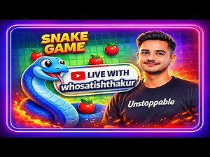 Snake Game Live Hindi 🐍 | High Score Todne Ka Challenge! #livegaming #livegaming