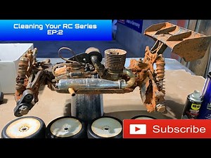How to Properly Clean Your Nitro RC Car Part 2 Cleaning
