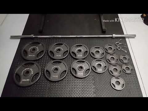 Fitness Gear 300lb Olympic Weight Set (Dick's Sporting Goods)