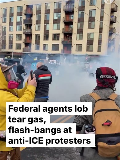 Portland Protests Against ICE: Tear Gas and Rubber Bullets
