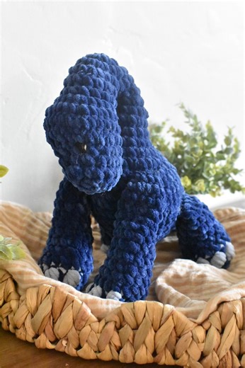 Brachiosaurus Crochet Pattern, Amigurumi Dinosaur, Stuffed Toy - Etsy