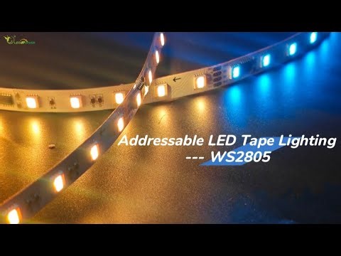 Addressable LED Tape Lighting --- WS2805