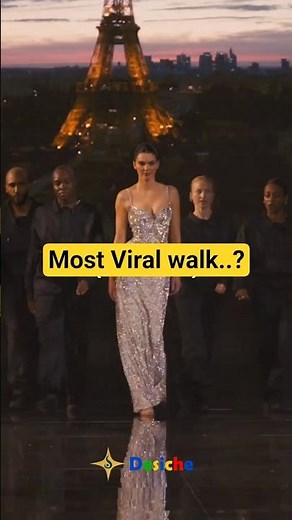 models and their most viral walk..? #fashion #models #runway #shorts