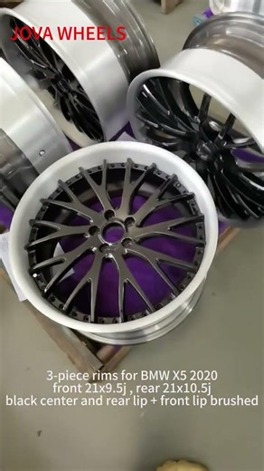 3-Piece Forged Wheels for 2020 BMW X5 | JOVA WHEELS Factory Inspection