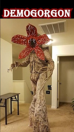 #11 Stranger Things Demogorgon Costume! Enjoy mine or build yours! #strangerthings #cosplay #shorts