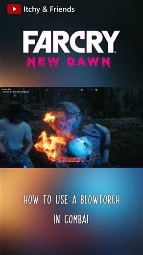 How to use a blowtorch in combat #farcry #meme #funny