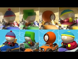 If 4 South Park Characters Were In Mario Kart Wii & Mario Kart 8 Deluxe