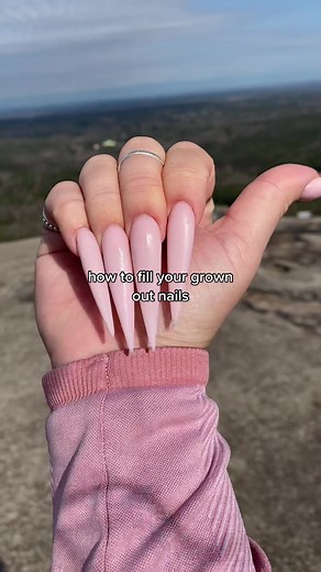 How to Fill Grown Out Acrylic Nails: Step-by-Step Tutorial