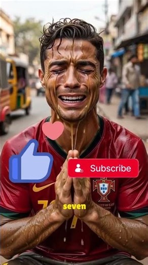 Why Ronaldo NEVER Swallows Water! 😱⚽ #CR7 #ronaldo