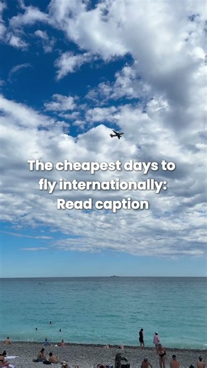 The Cheapest Days to Fly Internationally (Data-Backed)