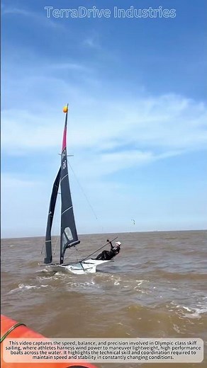 Harnessing Wind: Olympic-Class Skiff Sailing Technique