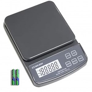 Postal Scales 26lbs/0.03oz High Precision Food Scale for Kitchen with Hold,Tare and PCS,Portable Shipping Scale for Packages, Small Kitchen Business,Jewelry,Batteries Included （Grey26lbs/1kg）