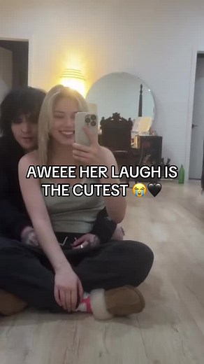 Grace and Johnnie via graces tiktok story || #johnnieguilbert #gracevandien || @Johnnie Guilbert @Grace Van Dien