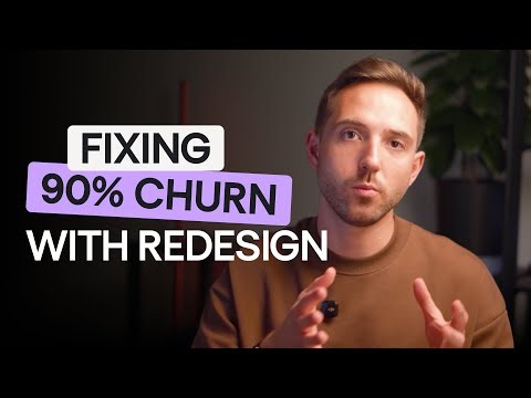 How We Fixed 90% Churn: A Product Redesign Case