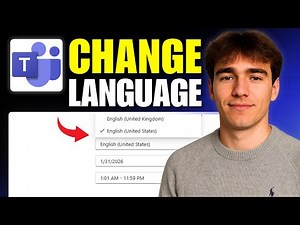 How To Change Microsoft Teams Language (Tutorial 2026)