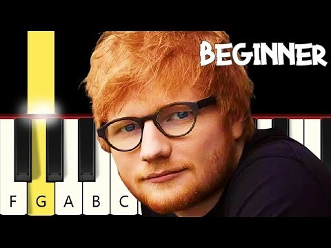 Perfect - Ed Sheeran - Very Easy Piano Tutorial for Beginner