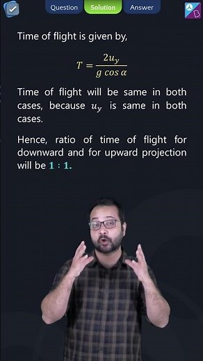Solving Projectile Motion Class 11 Physics Practice Problems in a Minute | JEE Main 2023/2024