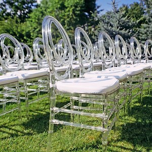 [Hot Item] Transparent Resin Plastic Phoenix Chair for Dining Room