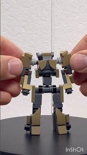 LEGO Transformers Moc MINI MEGATRON TUTORIAL #lego #legomoc #legotransformersmoc #legotransformers