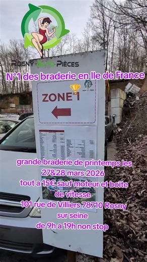 prêt pour la première braderie 2026 ?! on ce retrouve les 27&28 mars de 9h a 19h non stop ! #voiture #mecaniqueautomobile #crash #accidentdevoitures