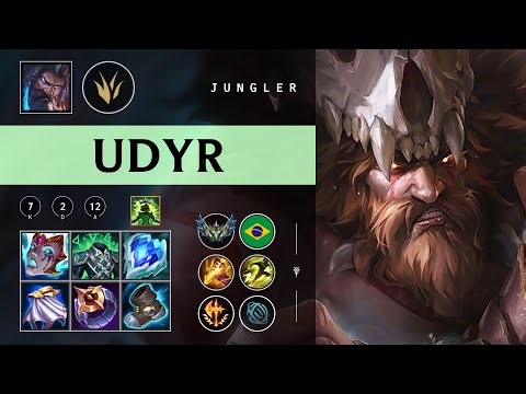 Udyr Jungle vs Ivern - BR Challenger Patch 26.01