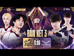 BACON TIME vs FLASH WOLVES | SEMI FINAL 3 - AIC 2025 (07/12)