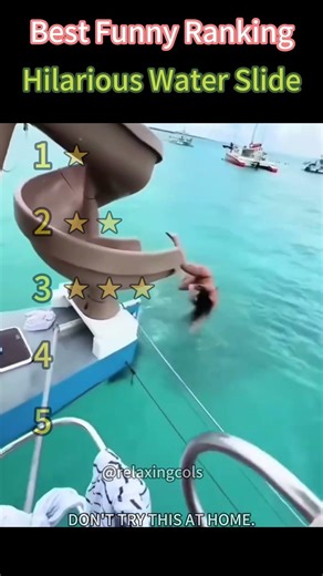 Hilarious Water Slide Compilation #foryou #funny #hilariousfails
