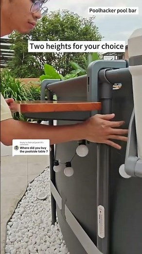 The best above ground pool setup with the best poolside bar