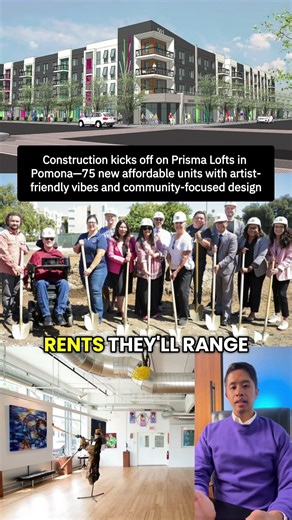Prisma Lofts project in Pomona