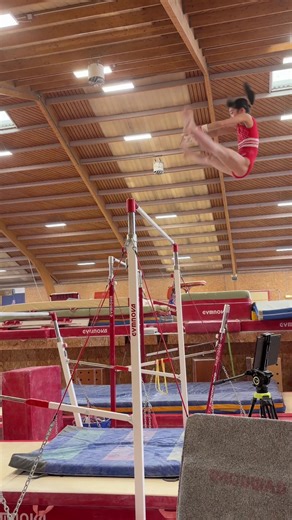 Gymnastics Uneven Bars Routine