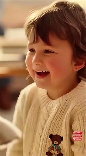 Baby Shows an Adorable Emotional Response While Playing with a Husky 🐺👶💙 #animal #pet #funny