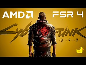 FSR 4 in Cyberpunk 2077 | 1080p | Radeon 890M | CachyOS | Losless Scaling