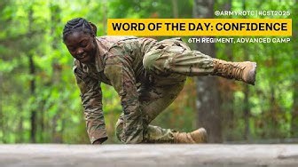 Confidence in Action: Cadet Tackles the Confidence Course at Fort Knox