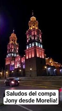 The Morelia Cathedral, greetings from your buddy Jony! #morelia #michoacán