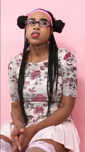 Sheisnovember (Msnovember) Lashawn Mosley Floral Modeling Photo Shoot In Pink Dress 2025 Short one