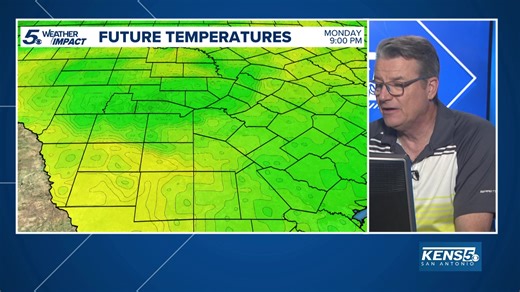 WATCH: A system is increasing rain chances for Tuesday. Weather Chief Bill Taylor will explain hour by hour. | KENS 5 & Kens5.com