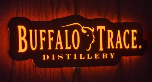 Buffalo Trace LED Lighted Sign – Bourbon Bar & Man Cave Decor - SMALL Size - Etsy
