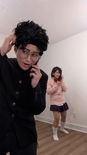 Koh Cosplay | They're both me btw if that wasn't obvious 😂🛸 - - - - - Okarun & Momo: @kohcoser 🗿🗿🗿 - Dandadan , okarun , momo ayase , cosplay , ken... | Instagram