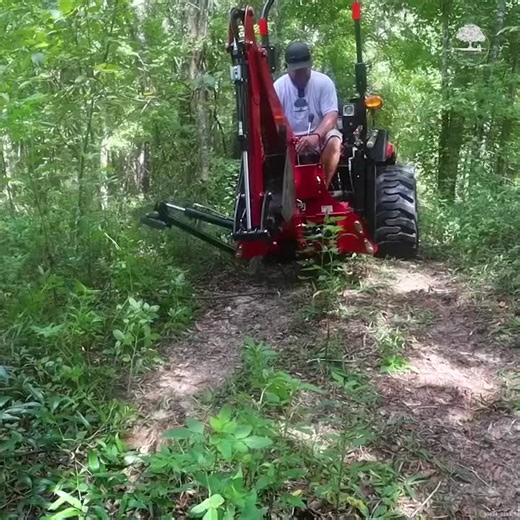 Compact Tractor Backhoe Stump Removal Guide