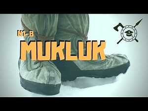 SURPLUS US AIR FORCE MUKLUK / PERFECT WINTER BOOT FOR BUSHCRAFT AND SURVIVAL / WITH A FEW TWEEKS