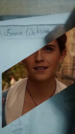 Emma Watson sketch art tutorial for beginners