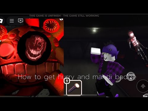 How to get hurry and mahdi badge in THE FOUNDATION RP (game link in desc)